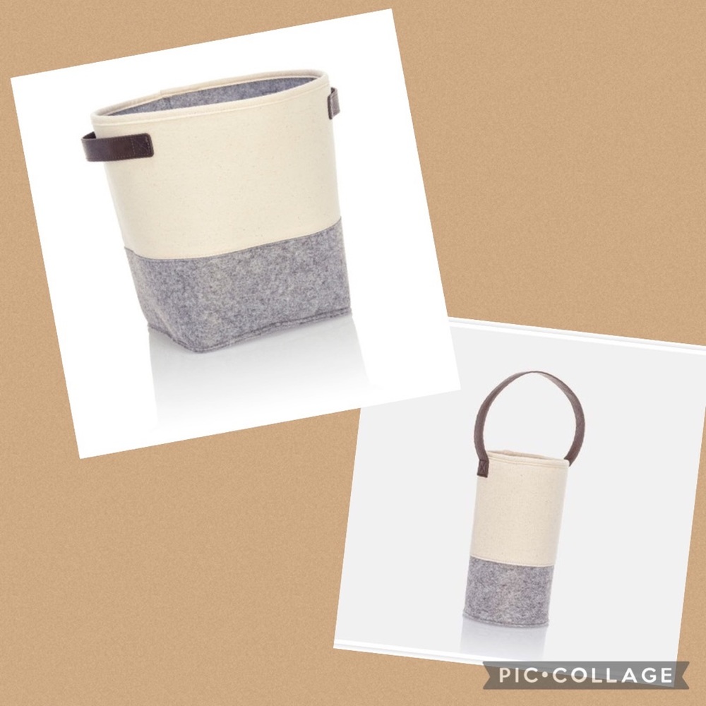 Thirty-One felt bin bundle both pieces included new with tags